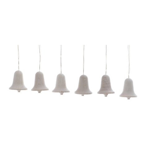 Strauchbehang holzglocken - strauchbehang,