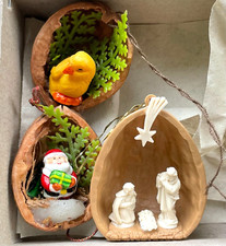 Baumbehang Nußschale Walnuß