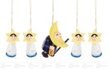 Baumschmuck Behang Mond und