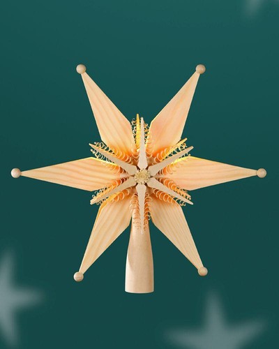 Baumschmuck christbaumspitze - baumschmuck,
