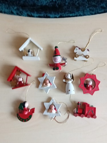 Baumbehang holz figuren - baumbehang,