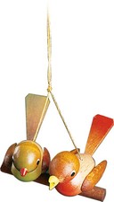 Baumbehang Vogelpaar 4 cm