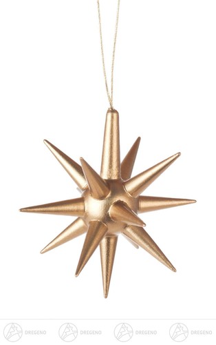 Baumschmuck behang stern - behang, gold