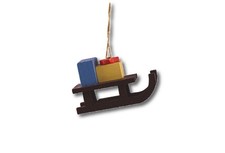 Baumbehang Schlitten bunt