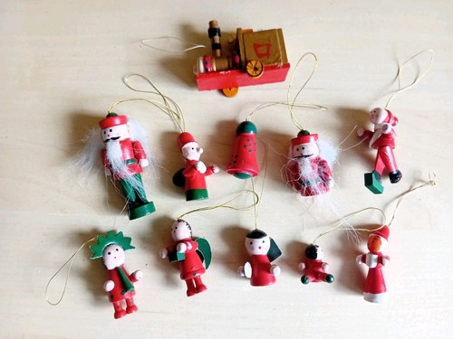 Miniatur holz baumbehang - 11,